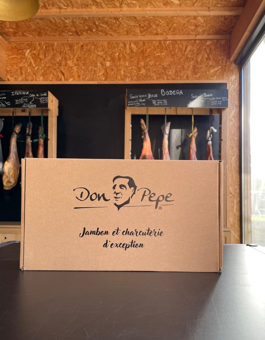 Coffret cadeau jambon serrano bodega
