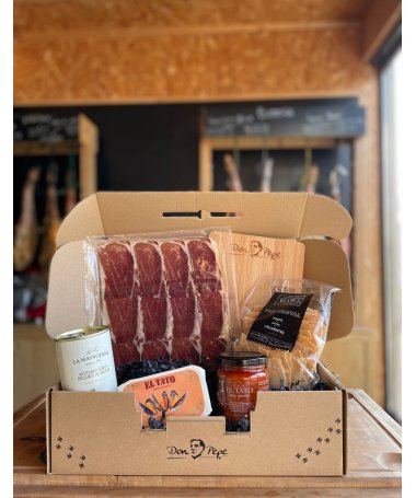 Coffret gourmand de charcuterie espagnol