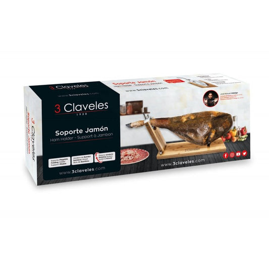 Support à jambon professionnel rotatif pliant