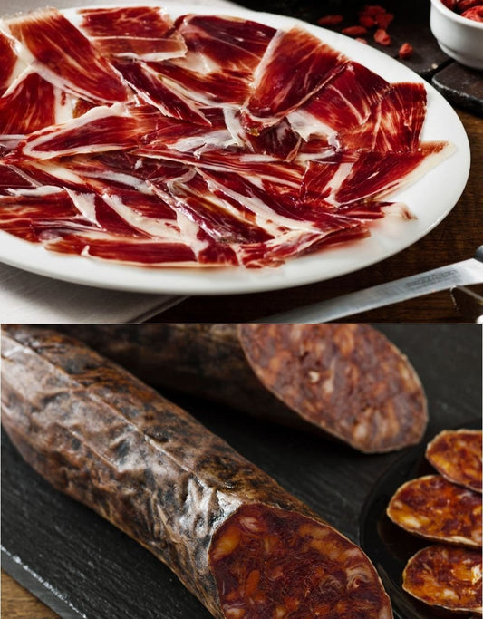 Chorizo + Bellota tranché cadeau client