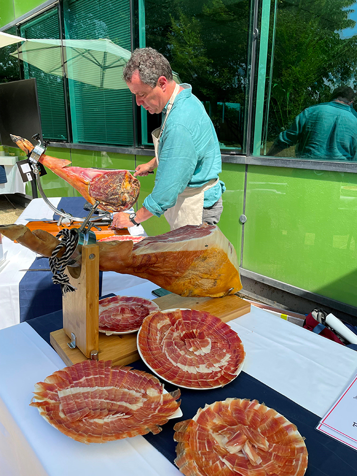 le cortador et la découpe de jambon